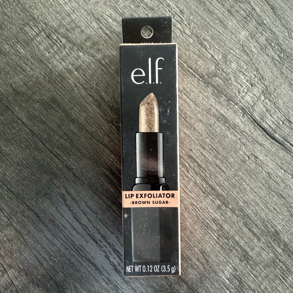 e.l.f. Brown Sugar Lip Exfoliator Sugar Lip Scrub Vegan Cruelty Free